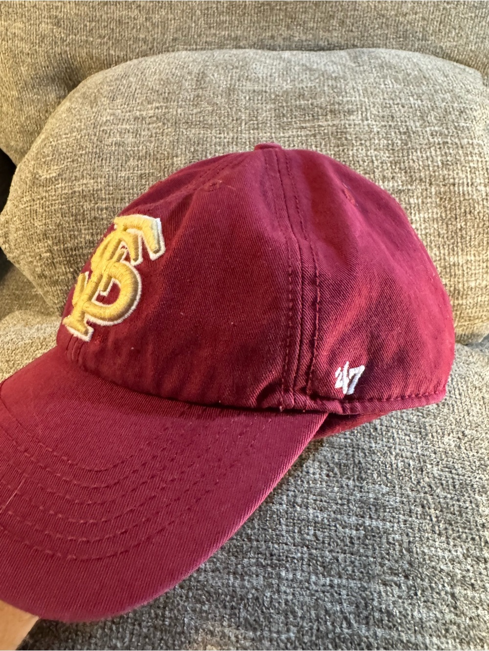 Florida State Seminoles collegiate baseball cap Spearhead logo Size Large - Picture 3 of 10